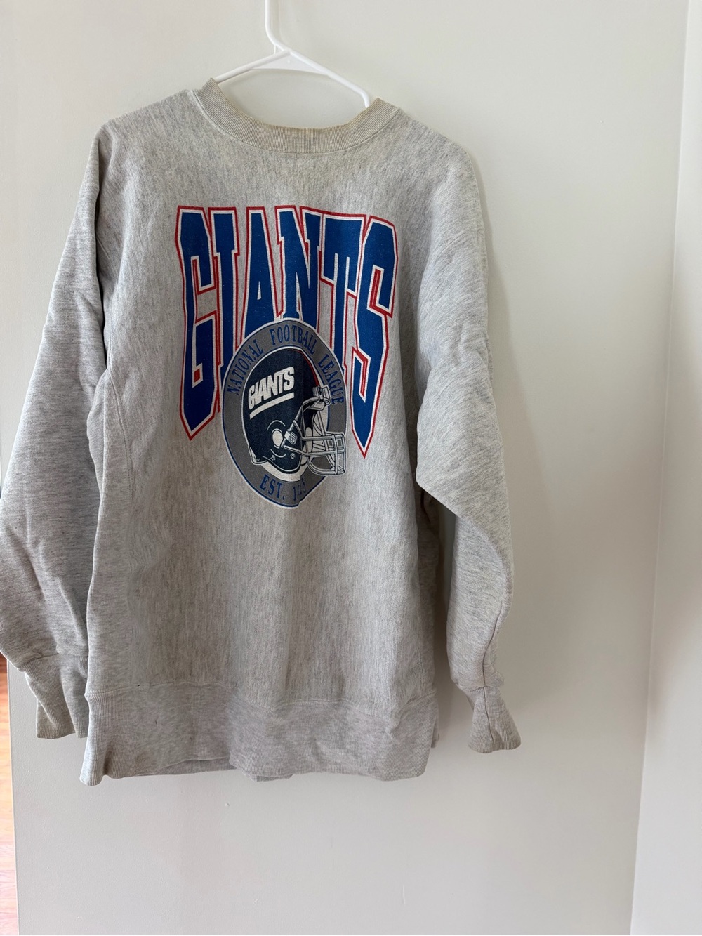 Giants Graphic Crewneck Sweatshirt - Gray